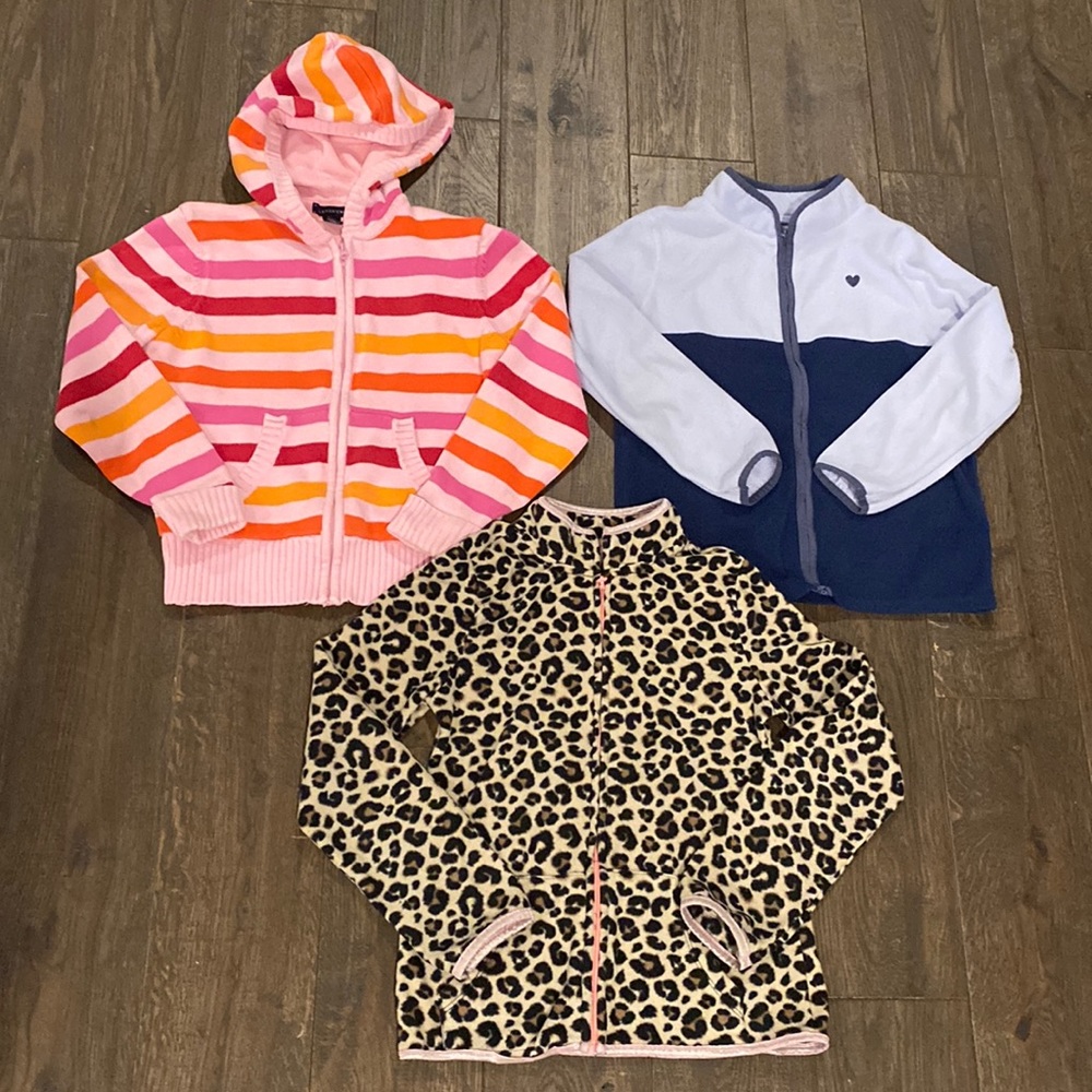 Girls Fleece/Sweater Bundle (Size 10)
